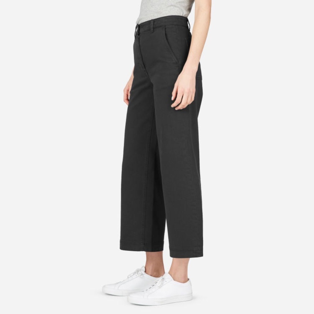 Everlane Wide Leg Crop Pants EUC